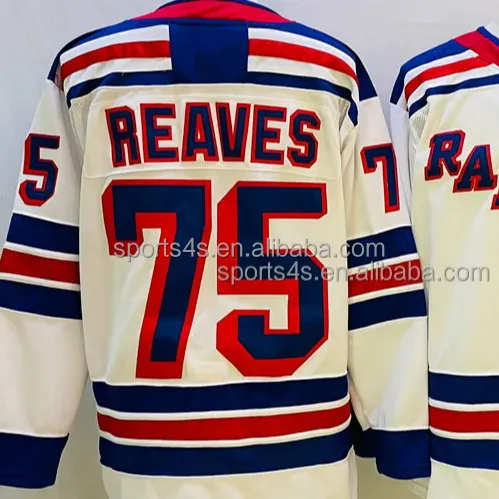 Hockeykleidung Großhandel genäht Mark Messier Alexis Lafreniere Jersey Neue Designs individuelle NY Rangers Eissportbekleidung Herren Oberteil hoch