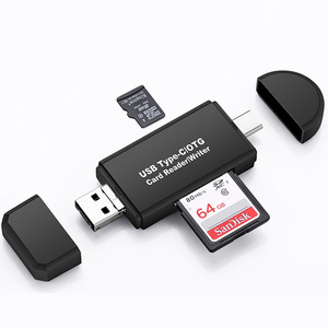 Lettore di schede OTG multifunzione: lettore di schede USB All-in-One tipo-C ad alta velocità per accessori TF e SD - Product Image 2