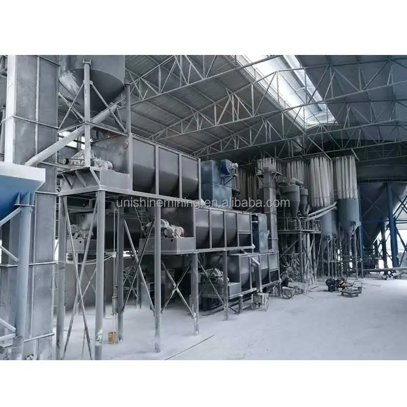 Horno rotatorio de cal hidratada industrial de alta eficiencia de gran capacidad 100-500 toneladas por día