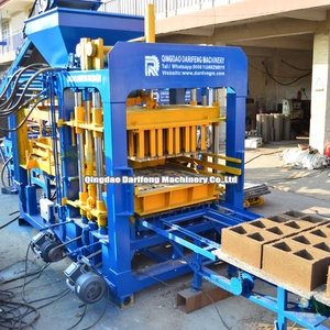 <strong>QT8</strong>-<strong>15</strong> Hydraulic <strong>Block</strong> Pressing <strong>Machine</strong> Brick Making Machinery Fully Automatic Hot Sales in Bangladesh Bricks