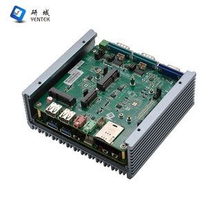 Factory <strong>Embedded</strong> <strong>Pc</strong> Intel J4125 I5 I7 DDR4 Win10 Linux Ubuntu HD VGA 2 RJ45 LAN 2 RS232 COM Desktop Fanless Industrial Mini <strong>Pc</strong> - Product Image 4