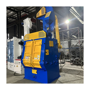 Yüksek kalite ucuz çelik boru pas kaldırma kemer paletli tip atış kumlama makinesi temizlik için Metal - Product Image 6