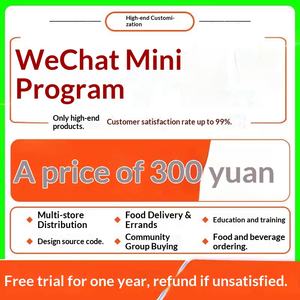 WeChat Mini Program Ontwikkeling Software Aanpassing Programma Mall Live Streaming Eten Bezorging Stad Ontwerp Sjabloon Instelling - Product Image 5