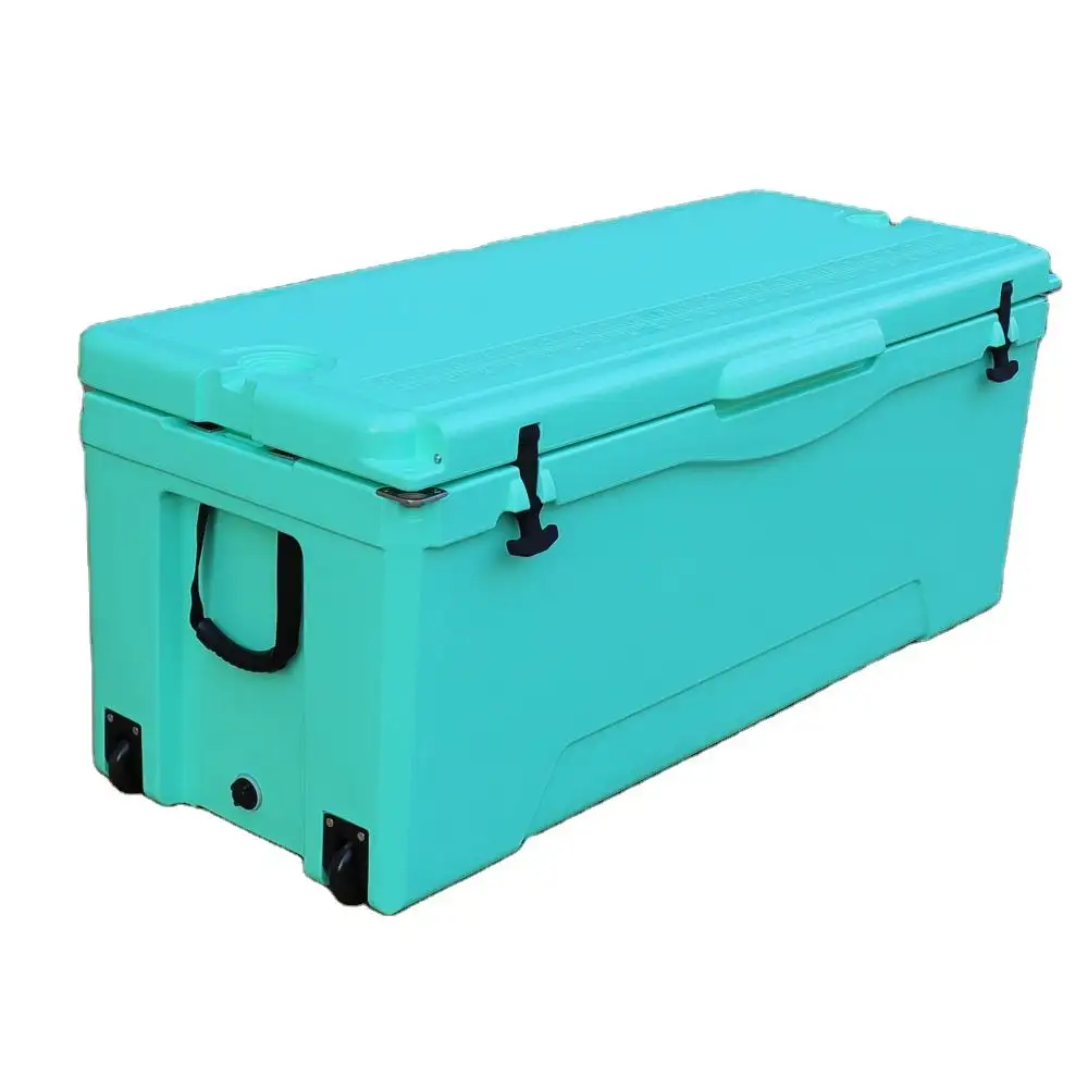 Portatile Cool riscaldamento Cooler Box pesca di grandi dimensioni campeggio Ice Rotomolding Box Cooler