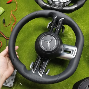 พวงมาลัยสำหรับ Mercedes W222 S-Class พร้อมระบบทำความร้อนการสั่นสะเทือนกำหนดเองจากโรงงาน - Product Image 2