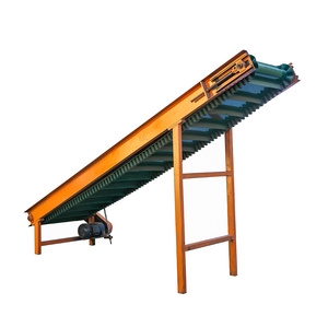 BTSSD Green PVC Belt Conveyor for <strong>Loading</strong> &amp; <strong>Unloading</strong> Climbing Conveyor for Fiber Cutter Equipment