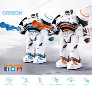 Robot de Control remoto inteligente multifuncional Unisex, Robot inteligente de dibujos animados RC con eyección de bomba y funciones de baile - Product Image 2