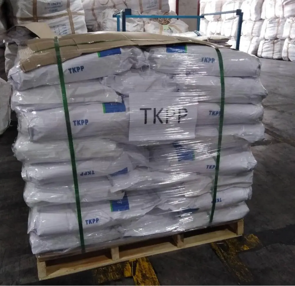 Agente di ritenzione 98% di grado industriale pirofosfato tetrapotassico di potassio di alta qualità (TKPP)