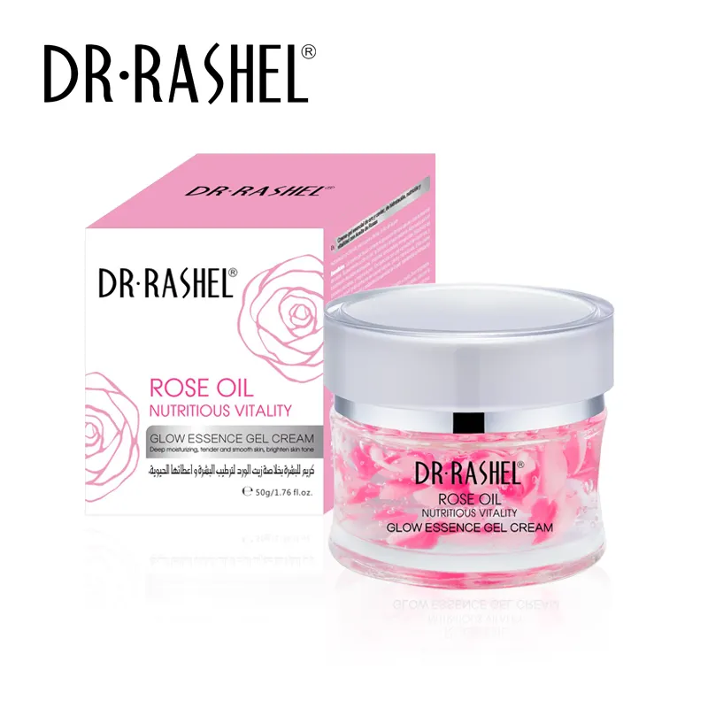 Dr. Rashel Rozenolie Voedzame Vitaliteit Glow Essence Face Gel Crème 50Ml Fleuren Huidskleur Peptide Isolatiecrème