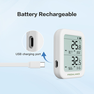 Từ xa nhiệt độ độ ẩm ghi không dây Lora Bluetooth nhiệt độ độ ẩm cảm biến - Product Image 6