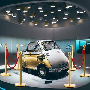 Hàng rào giao thông hàng đợi dây đai kiểm soát đám đông với thảm đỏ dây cột - Product Image 4