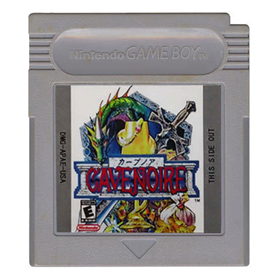 Cave Noire ENGfor Gameboy Color Cartridge