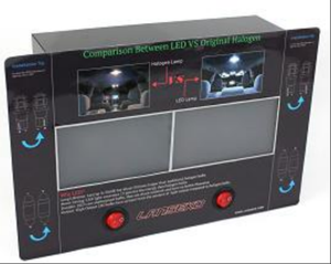 Lanseko เครื่องทดสอบหลอดไฟ LED อเนกประสงค์สำหรับรถยนต์กล่องทดสอบหลอดไฟ LED สำหรับหลอดไฟ31 36 42มม. เฟสตูนหลอดไฟ T10 - Product Image 1