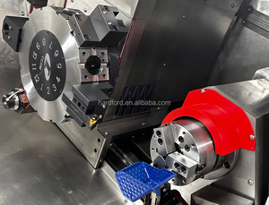 Metal <strong>Cnc</strong> <strong>Lathe</strong> Slant Bed Turning and Milling <strong>Machine</strong> <strong>Cnc</strong> Double Spindle Efficiency <strong>Processing</strong> TCK52DYS - Product Image 2