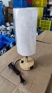 带3个亮度级别和2个5V/2A USB充电端口的台灯，卧室和客厅带触摸控制的发光二极管台灯 - Product Image 4