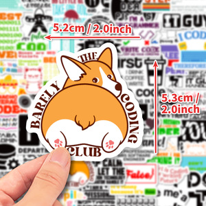 50 шт., наклейки для программирования - Product Image 4
