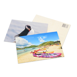 Personalizar código de cristal impresión a todo color papel de arte diseño personalizado tarjetas postales de negocios tarjetas de agradecimiento - Product Image 5