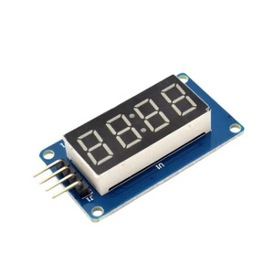 TM1637 modulo Display a LED per 7 segmento 4 bit 0.36 pollici orologio anodo rosso tubo digitale quattro Driver seriale Board Pack - Product Image 2