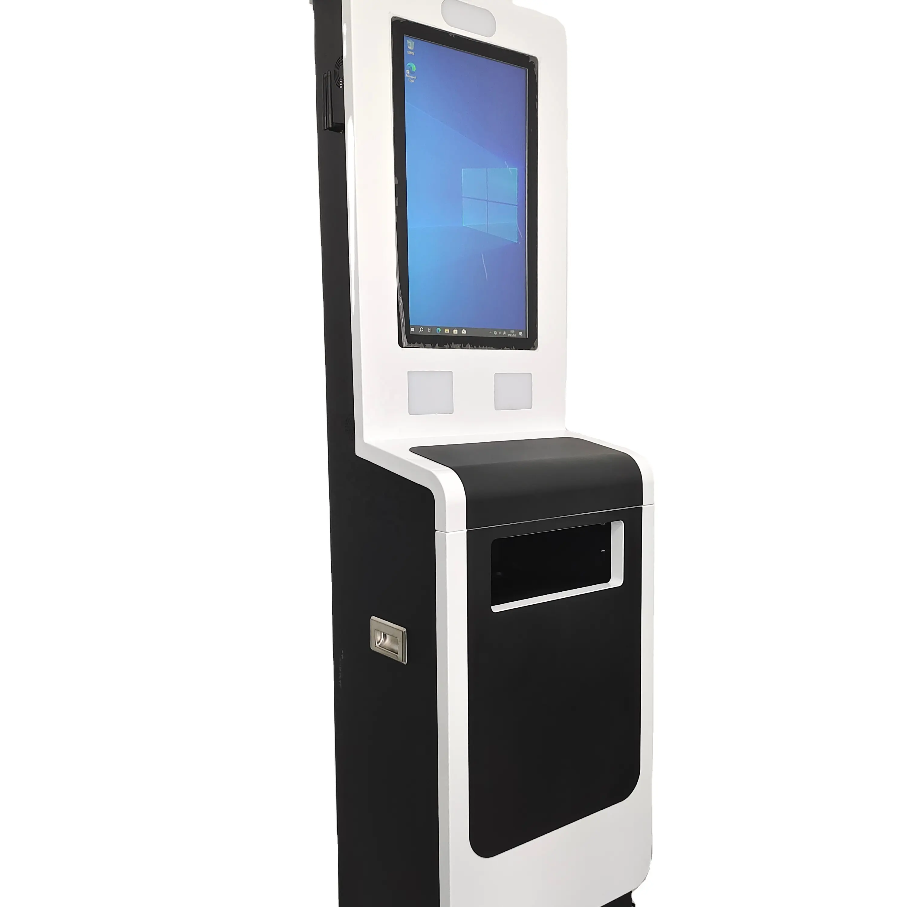 Kios pembayaran layanan mandiri layar sentuh mesin Atm kripto pemindai dokumen bantalan khas kamera Terminal pembayaran kios