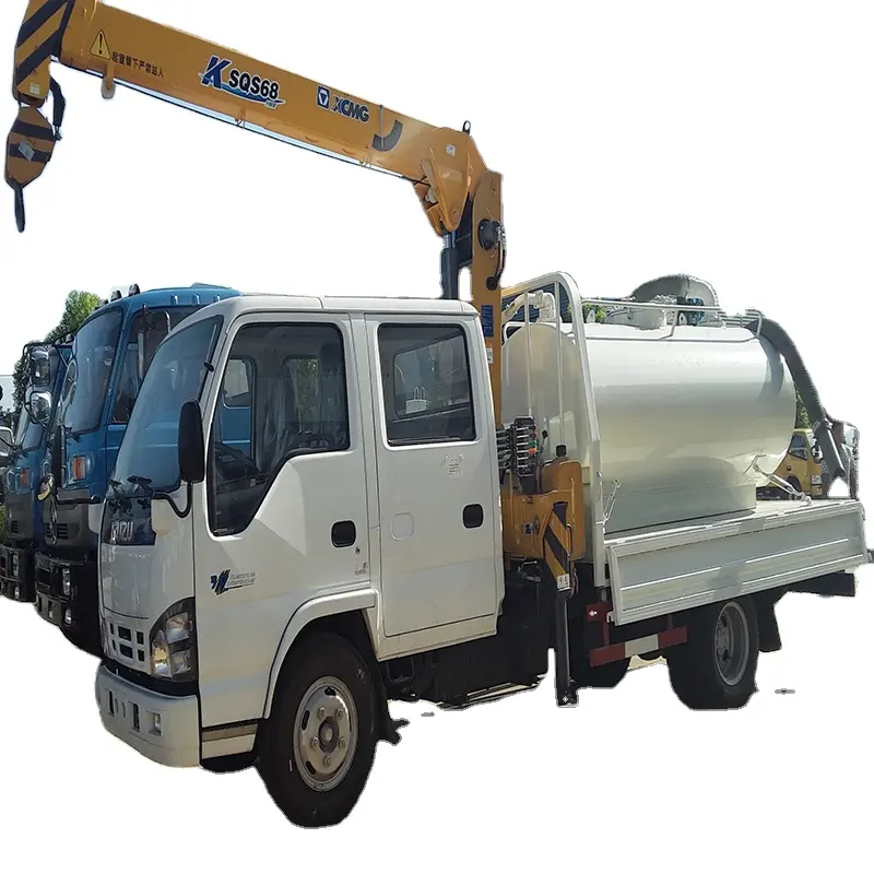 Customized Japanese Brand 4x2 5T Truck Mounted Crane Lorry-mounted Crane Manufacturer