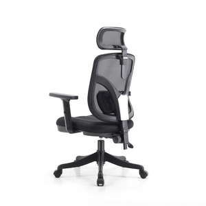 Can <strong>Be</strong> Lifted and Lowered 360 Degree <strong>Swivel</strong> High Back Mesh Fabric Computer Chair With Armchair - Product Image 4