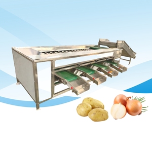 <strong>High</strong> <strong>Efficiency</strong> Commercial Fruit Size Grading Sorting Machine Roller Type Fruit <strong>Classifier</strong> Machine - Product Image 2