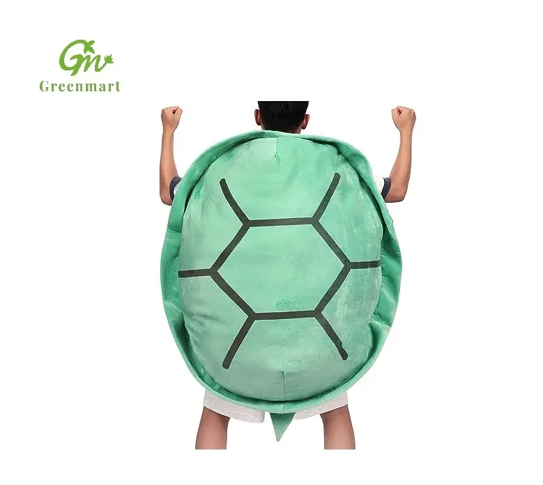 Greenmart, gran oferta, muñeco gigante para dormir, almohada de felpa de tortuga marina, juguete para niños, camas de concha de tortuga, peluche relleno