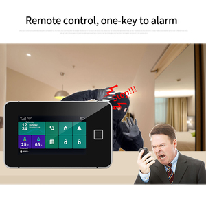 Interruptor de menú en 12 idiomas con pantalla táctil, sistema de alarma inteligente, inalámbrico, a través de teléfono inteligente - Product Image 4