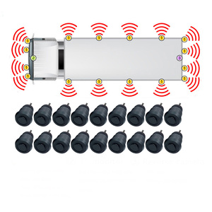 Sistema de sensor de estacionamiento automático de 16 sensores con cámara de respaldo de marcha atrás Pantalla digital Sistema de monitoreo de conducción de seguridad - Product Image 4