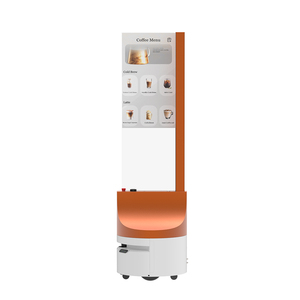 Robot intelligente da 30 pollici con sensore automatico ad alta intelligenza per schermo trasparente con apparecchiature pubblicitarie elettroniche mobili - Product Image 5