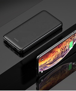 Customized Promotion Gift 10000mah Powebank Built-in 4 Cable Portable Mobilephone Tablet External Battery <strong>Charger</strong> with LED - Product Image 5