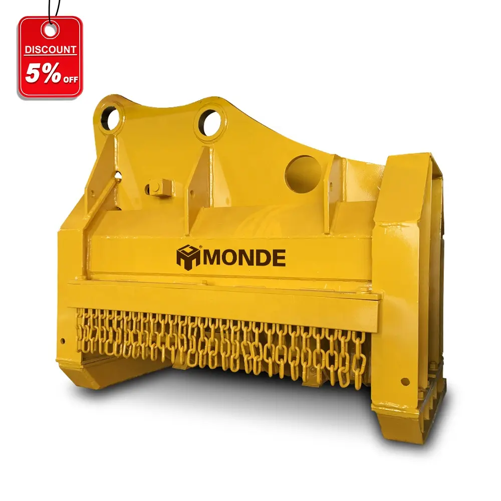 Monde 5/13/20 tấn lâm nghiệp máy móc flail Máy cắt mini máy xúc thủy lực búa lâm nghiệp mulcher cho máy kéo máy xúc