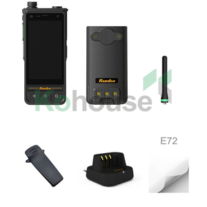 E72 iki yönlü telsiz Walkie Talkie taşınabilir el şifreleme fonksiyonu uzun menzilli walkie Talkie 4G LTE POC smartphone sim kart - Product Image 4