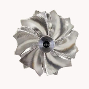 <span class=keywords><strong>S1B</strong></span> 312765 39.32/52.91mm 6 + 6 bıçakları performans Turbo freze/alüminyum 2618/takoz kompresör çarkı için Valmet D42000 314987