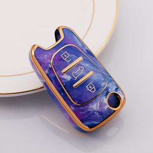 ฝาครอบกุญแจ TPU หยกเหมาะสำหรับ Kia SOUL Rio Sportage Hyundai Elantra Santa Fe Verna อุปกรณ์เสริมเคสกุญแจรถยนต์ - Product Image 6