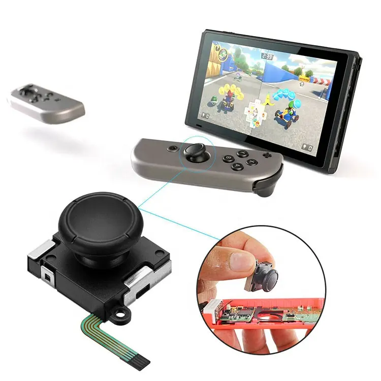 3D Analoge Sensor Stick Joystick Thumb Reparatie Onderdelen Kits Voor Nintendo Switch Vreugde Con Controller