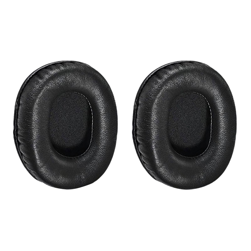 1 oreillette en cuir d'agneau noir.