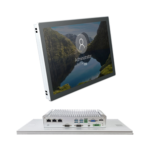 Intel I3/i5/i7 endüstriyel gömülü endüstriyel dokunmatik ekran paneli adet iş için 15.6 inç gümüş LCD monoblok SSD Windows 10 - Product Image 1