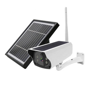 Nuovo arrivo 1080P Auto Whitelight Balance solare telecamera intelligente visione notturna memoria SD Cloud Storage opzioni di CMOS sensore - Product Image 2