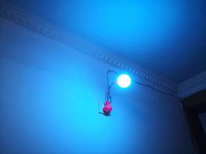 E27 B22 9W RGB + CW renkli LED lamba ışığı 16 milyon renk değiştirme ampul + uzaktan kumanda led rgb ampul - Product Image 6