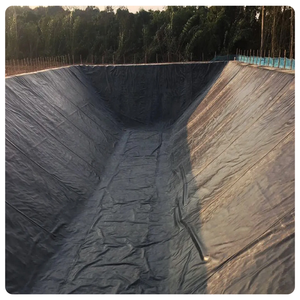 Katlanabilir 1mm HDPE EPDM PVC LLDPE Tilapia balık yetiştiriciliği su Biofloc tankı su ürünleri yetiştiriciliğinde gölet ve baraj astarı için - Product Image 6