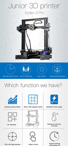 <strong>3d</strong> Desktop DIY <strong>3D</strong> Printer Kits Creality Ender3 Pro 220*220*250mm I3 <strong>3d</strong> Printer for PLA/ABS/PETG/WOOD, HOT SALE - Product Image 5