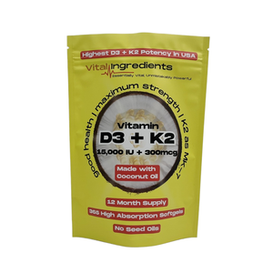 Yeniden kullanılabilir Vitamin torbalar ile 10-Color gravür baskı gıda paketi depolama için fermuar fermuarlı çanta kilit kapatma Stand up - Product Image 1