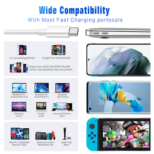 Yüksek kaliteli sıcak satış PVC kablo C C 5A 100W süper hızlı şarj Android için kablo Huawei - Product Image 6