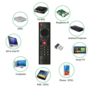 BOXPUT 2.4g drahtlose BT-Fernbedienung BPR3S Plus TV vier Tasten Infrarot-Isolation ir Lernen 6-Achsen-Gyroskop-Stimme drahtlos