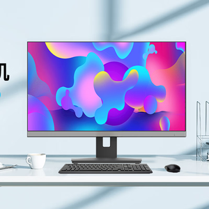 OEM Brand UPS AIO PC Desktop All-in-One con 1920*1080P HD grafica Dual Core TN pannello funzione Touch per ufficio giochi aziendali - Product Image 1