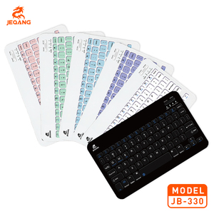 Mini teclado óptico portátil universal, nuevo diseño con carga tipo C para portátil, tableta, teléfono móvil - Product Image 2