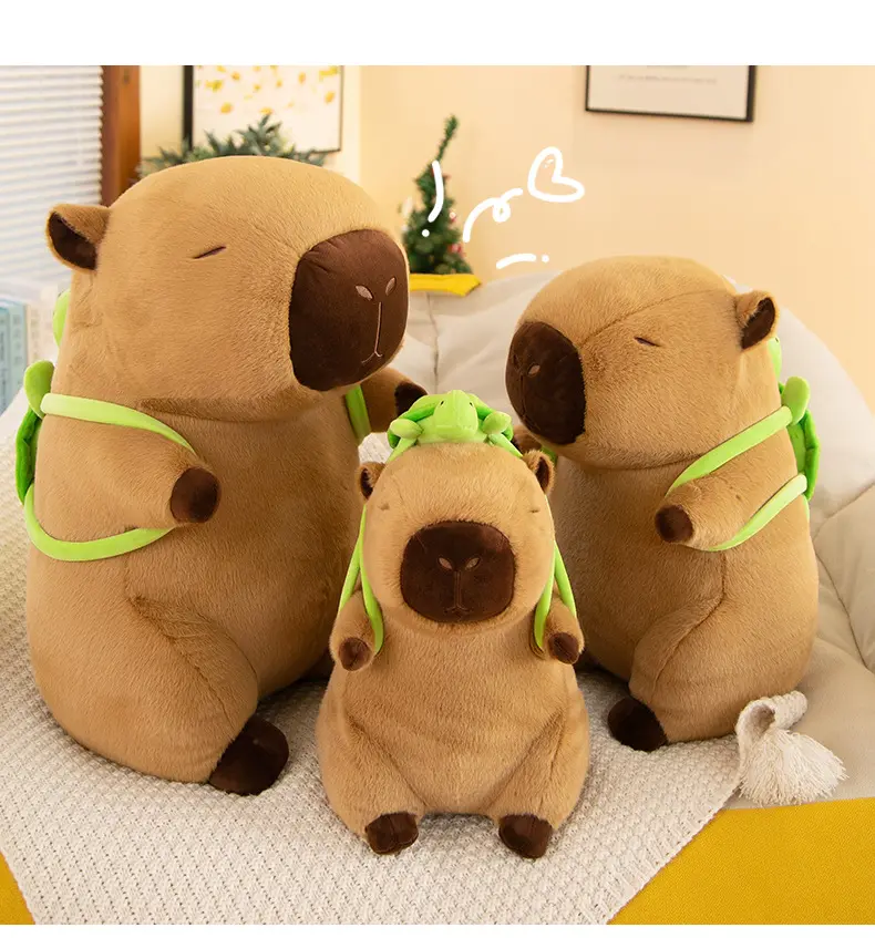 EN STOCK Nuevo popular suave kawaii lindo peluche animal hámster carpincho muñeca peluche