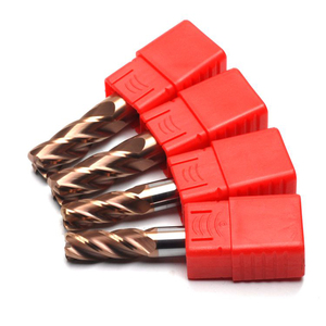 55HRC 4-edge tungsten çelik alaşım yuvarlak burun freze kesicisi boğa burun kesici R0.1 0.2 0.3 0.5 1 1.5 2 3 - Product Image 6