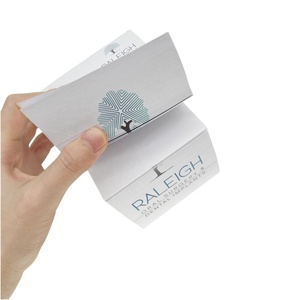 Cubo de notas autoadhesivo personalizado de 10*10*10cm, bloque de bloc de notas impreso promocional en 4 lados de paleta de madera - Product Image 3